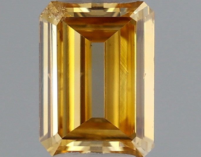 Diament 0.2 ct Fancy Intense Orange Yellow/