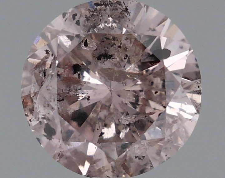 Diament 0.62 ct Fancy Brownish Pink/