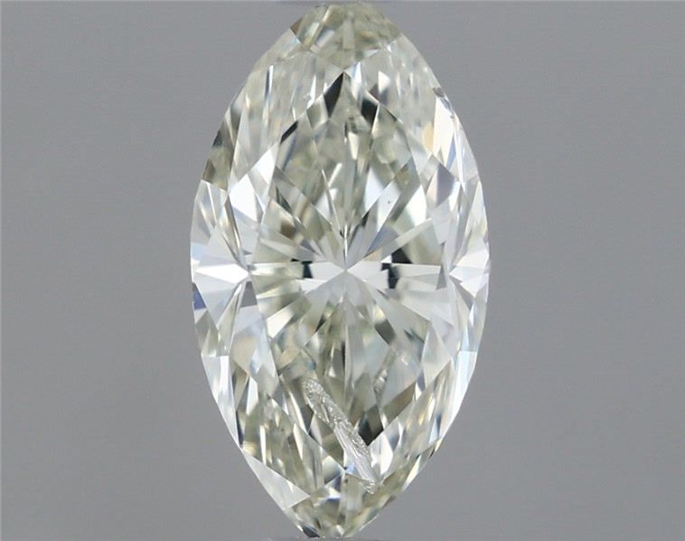 Diament 0.6 ct Light Greenish Yellow/