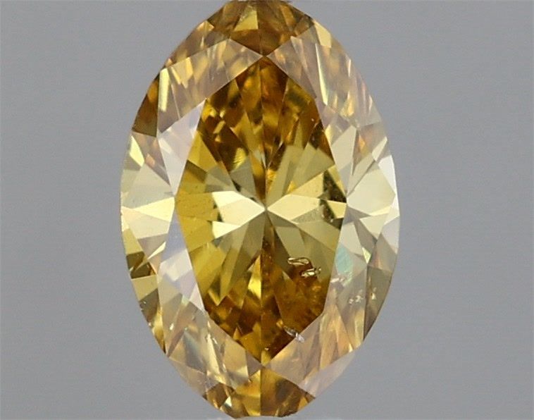 Diament 0.32 ct Fancy Deep Orangey Yellow/