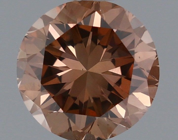 Diament 0.65 ct Fancy Brown Pink/VS1