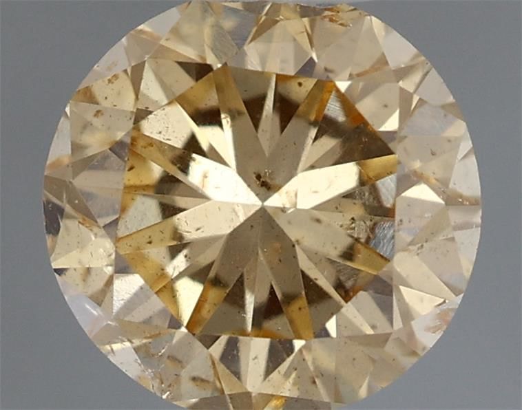 Diament 0.62 ct Fancy Orange Yellow/