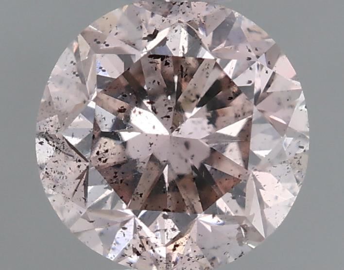Diament 0.62 ct Fancy Light Brown Pink/