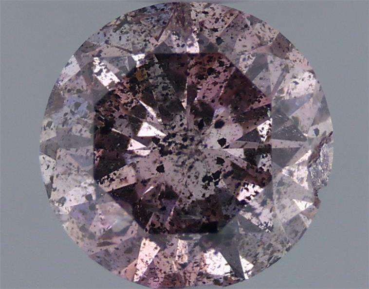 Diament 0.49 ct Fancy Brownish Purple Pink/