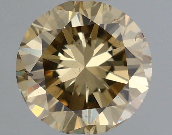 Diament 0.55 ct Fancy Brown Greenish Yellow/