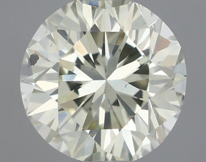 Diament 0.56 ct Light Greenish Yellow/