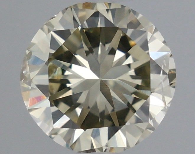 Diament 0.36 ct Fancy Gray Greenish Yellow/