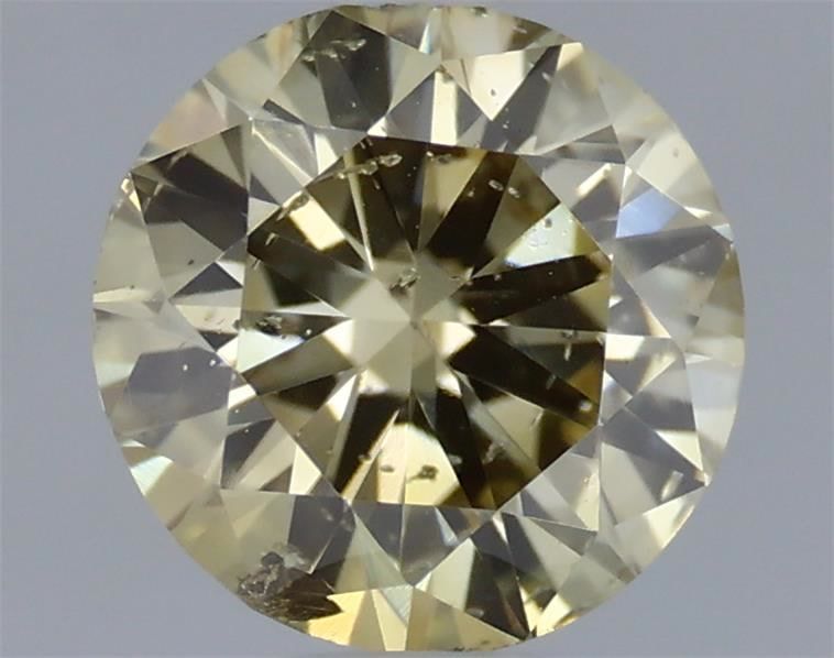 Diament 0.34 ct Fancy Brownish Greenish Yellow/