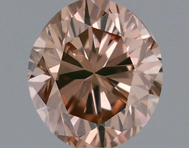 Diament 0.42 ct Fancy Brown Pink/VS1