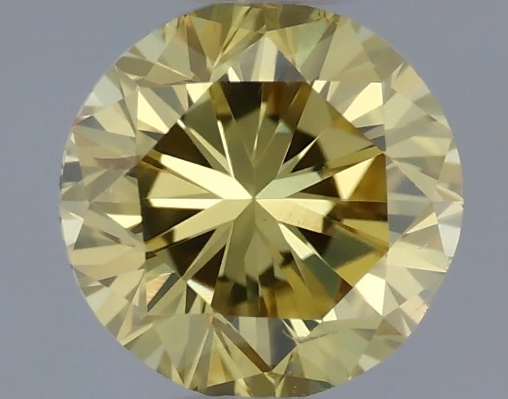 Diament 0.31 ct Fancy Deep Yellow/SI1