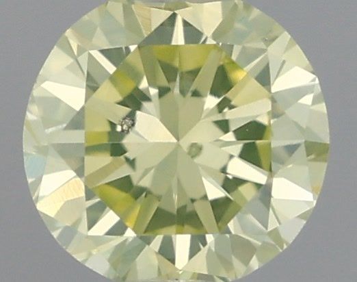 Diament 0.28 ct Fancy Greenish Yellow/