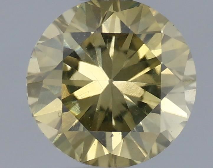 Diament 0.3 ct Fancy Brownish Greenish Yellow/