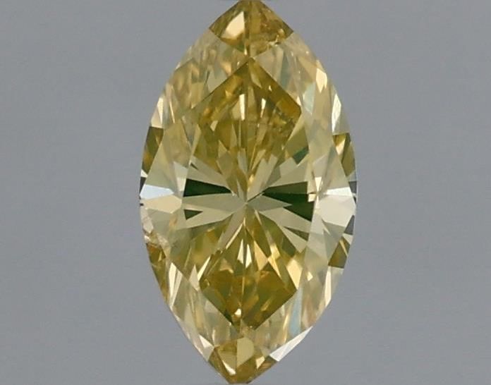 Diament 0.28 ct Fancy Intense Yellow/SI1