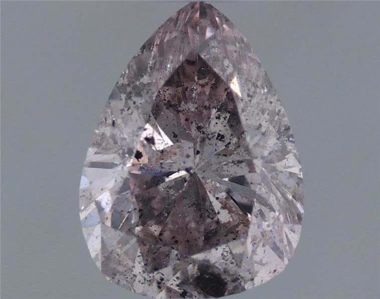 Diament 0.6 ct Fancy Brownish Purple Pink/
