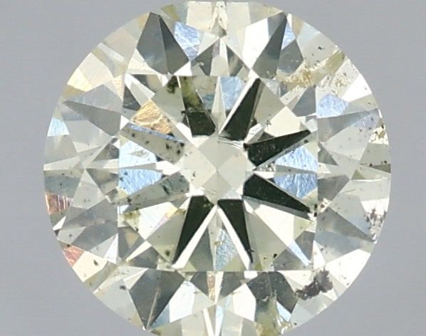 Diament 1.02 ct Fancy Light Grayish Greenish Yellow/I1
