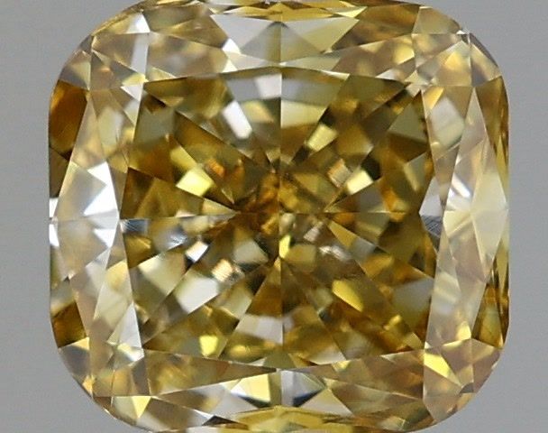 Diament 0.93 ct Fancy Deep Brownish Yellow/SI1