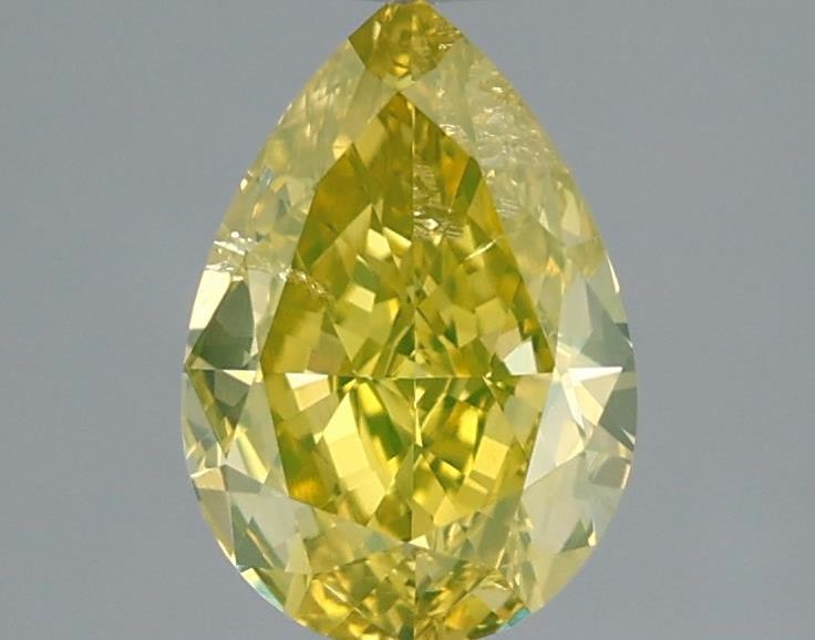 Diament 1.01 ct Fancy Vivid Yellow/I1