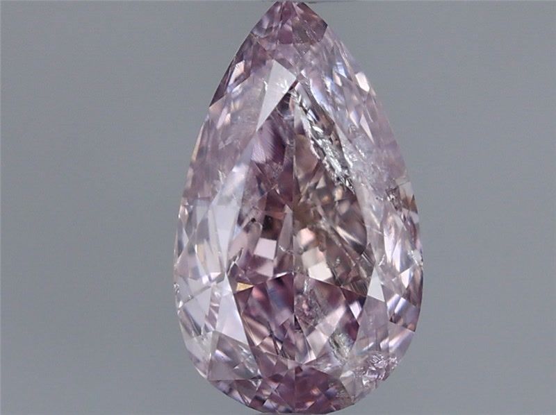 Diament 0.34 ct Fancy Purplish Pink/I2