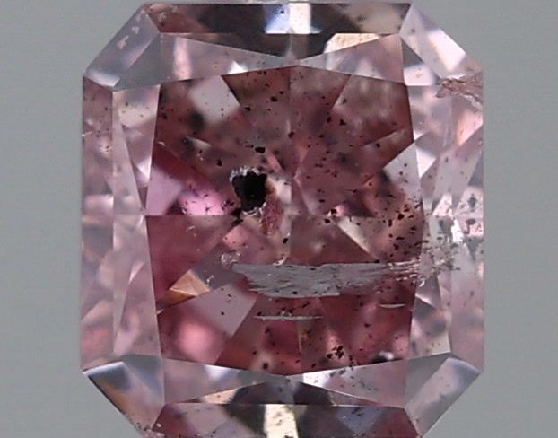 Diament 0.42 ct Fancy Intense Purple Pink/I2