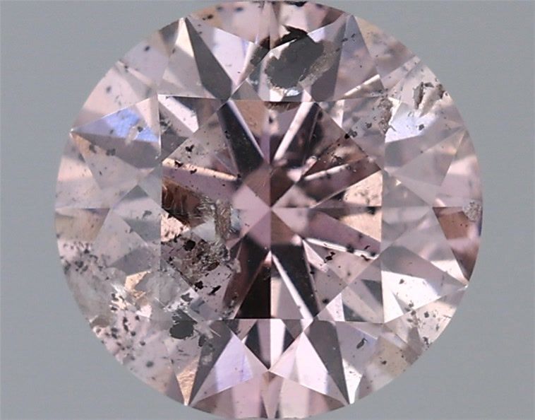 Diament 0.66 ct Fancy Purplish Pink/I2