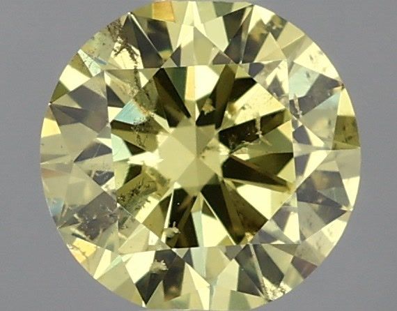 Diament 0.72 ct Fancy Intense Yellow/SI2