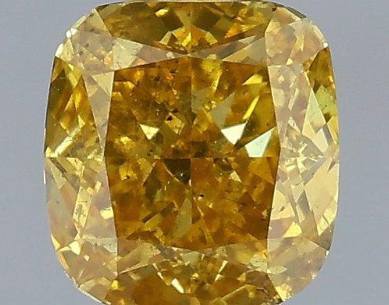 Diament 0.53 ct Fancy Deep Yellow/SI2