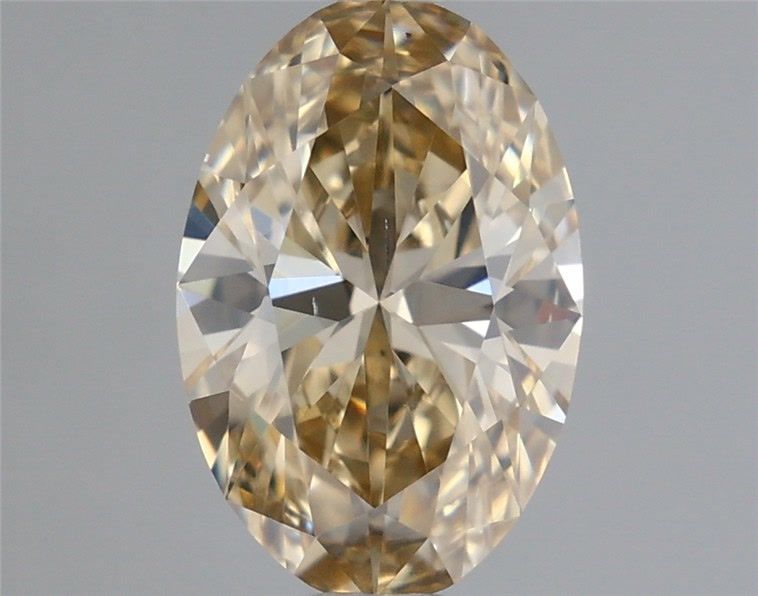 Diament 0.8 ct Fancy Light Brown Yellow/VS2