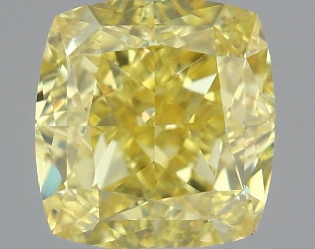 Diament 0.52 ct Fancy Vivid Yellow/VVS1