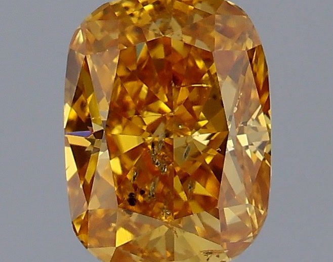 Diament 0.4 ct Fancy Intense Yellow Orange Yellow/I1