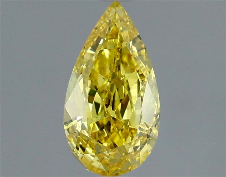 Diament 1.01 ct Fancy Vivid Yellow/VS2