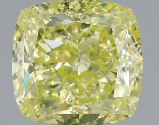 Diament 1.6 ct Fancy Greenish Yellow/SI2