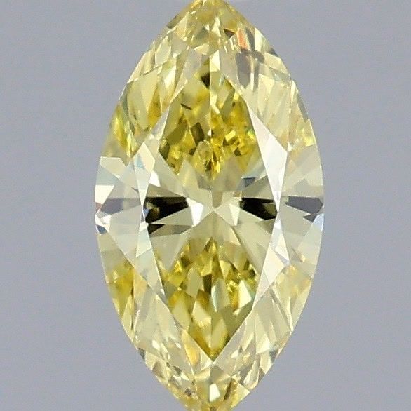 Diament 0.5 ct Fancy Vivid Yellow/VS2