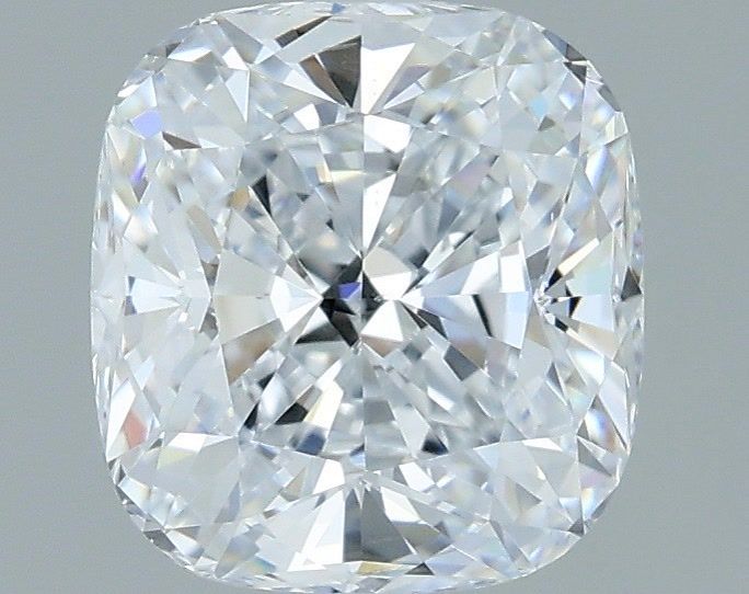 2 ct lab-grown Cushion brilliant Diamond