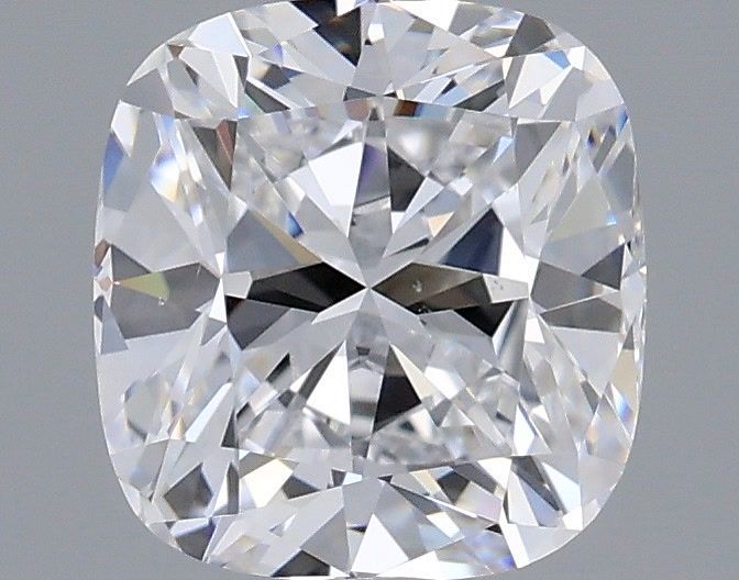 1.62 ct lab-grown Cushion brilliant Diamond