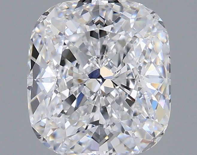 1.61 ct lab-grown Cushion brilliant Diamond