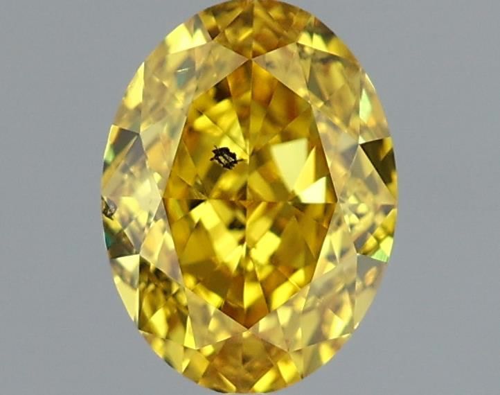 Diament 1.01 ct Fancy Vivid Yellow/SI2