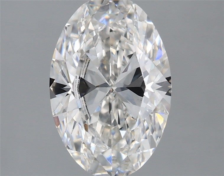 1.74 ct. oval Lab Grown Diamond front image
