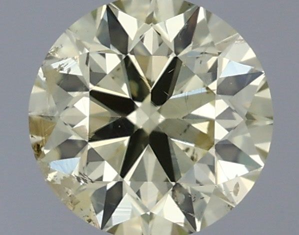 Diament 0.51 ct Fancy Light Yellow/SI2