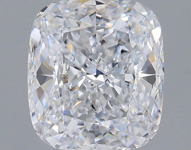 1.57 ct lab-grown Cushion brilliant Diamond