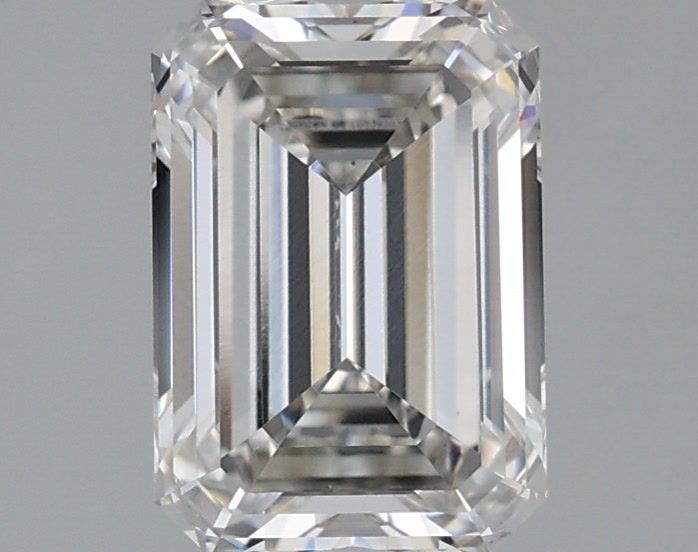 1.70 ct. emerald Lab Grown Diamond front image