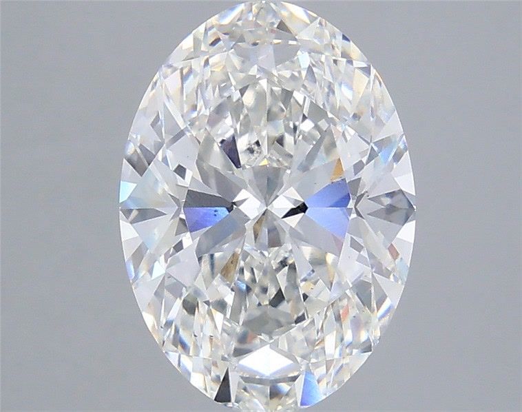3.73 ct. oval Lab Grown Diamond front image