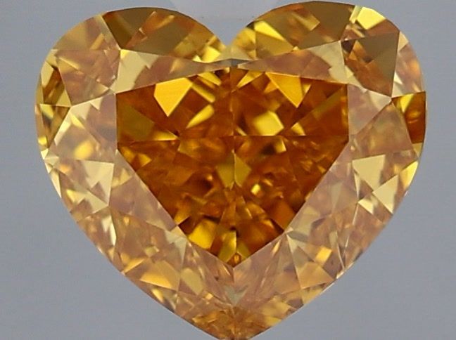 Diament 1.02 ct Fancy Vivid Yellow Orange/SI1