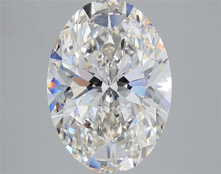 4.61 ct. oval Lab Grown Diamond front image