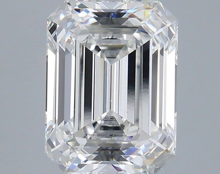3.05 ct. emerald Lab Grown Diamond front image