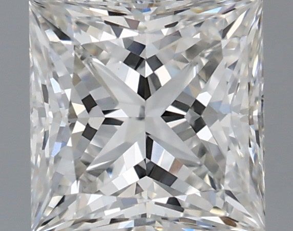 1.12 ct lab-grown Princess Diamond