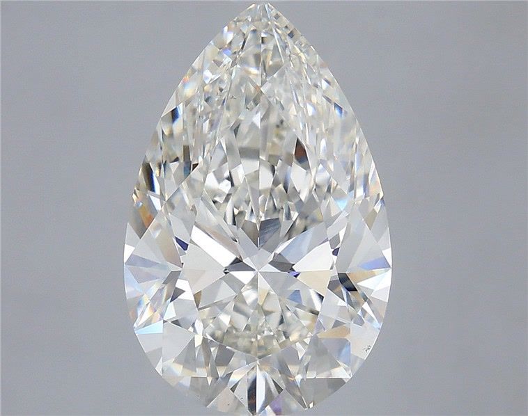 6.03 ct. pear Lab Grown Diamond front image