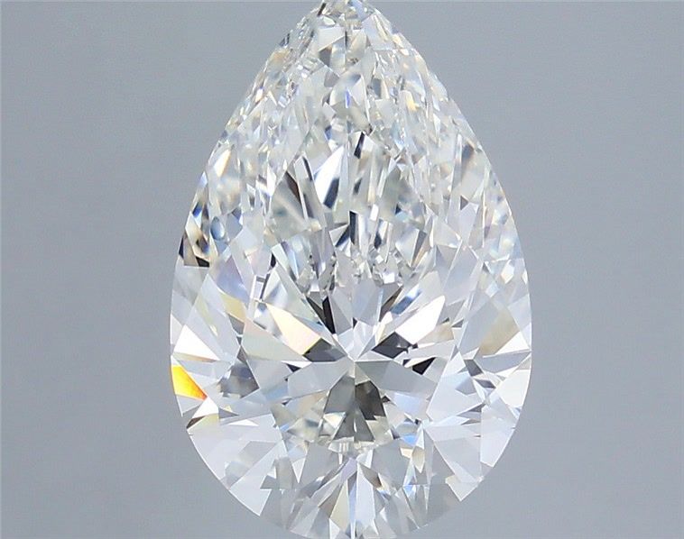 3.72 ct. pear Lab Grown Diamond front image