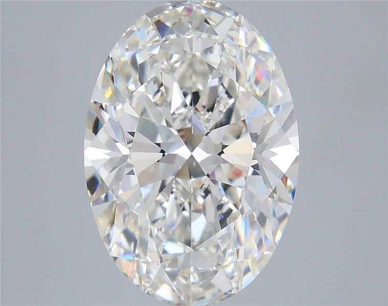 5.60 ct. oval Lab Grown Diamond front image