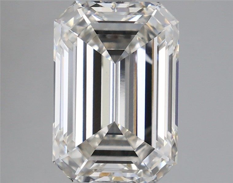 4.16 ct. emerald Lab Grown Diamond front image