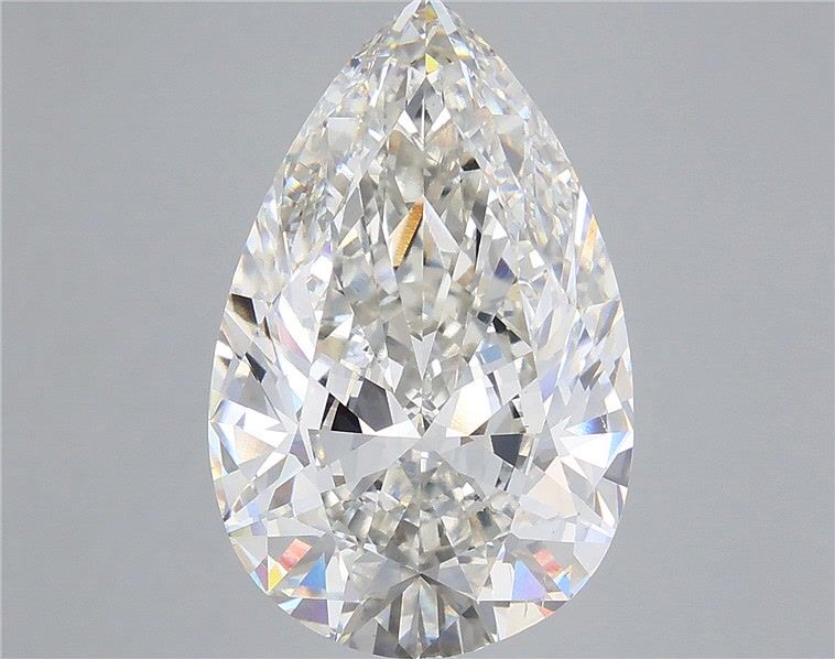 10.00 ct. pear Lab Grown Diamond front image